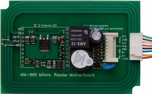 Системы контроля доступа на базе считывателя ММ-005 (стандарт Mifаre® 13.56 MHz)