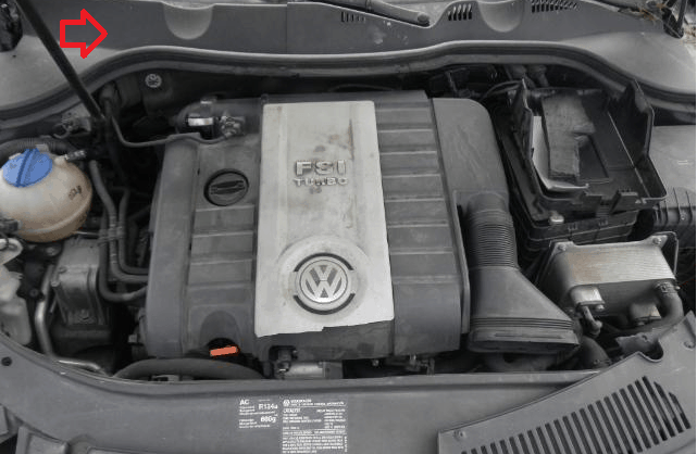 Эмулятор катализатора Spider CE2 установка на VW Passat B6 2.0 FSI