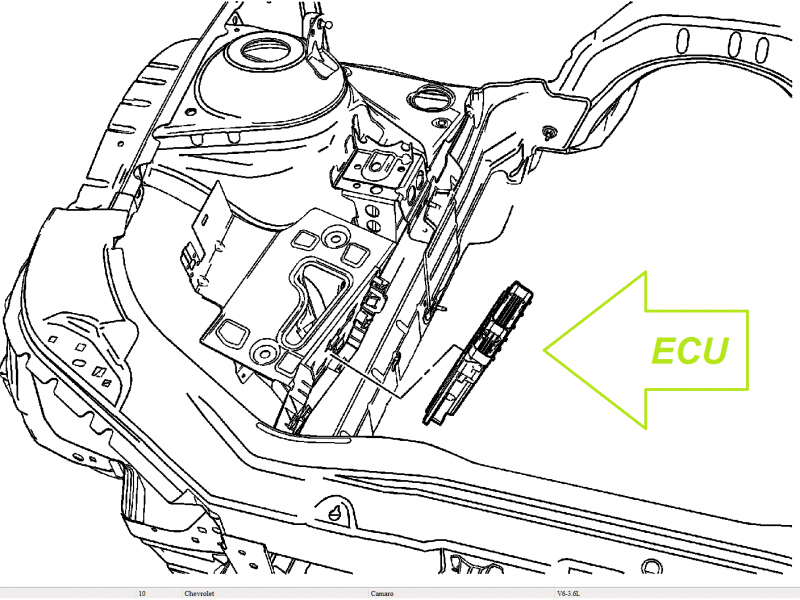 Купить Эмулятор катализатора Chevrolet Camaro - Spider CE2 устранение ошибок P0420 и P0430 (низкая эффективность катализатора). Пример установки